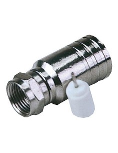 F 73 / Conector F crimpar 11mm