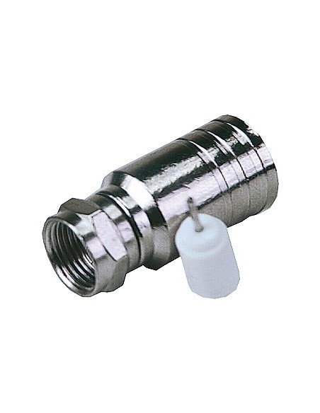 F 73 / Conector F crimpar 11mm