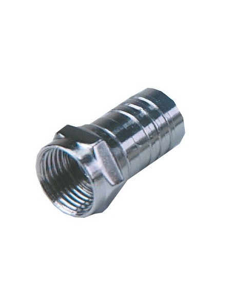 F 48 / Conector F crimpar 6,8mm