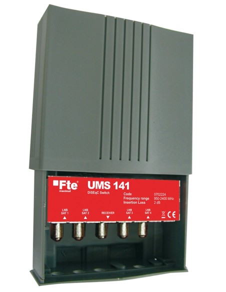 UMS 141 / Conmutador DiSEqC 4 entradas