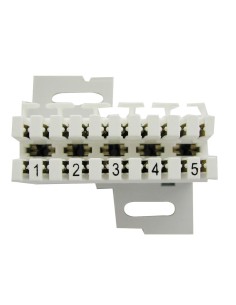 RC 5E / Regleta de 5 pares