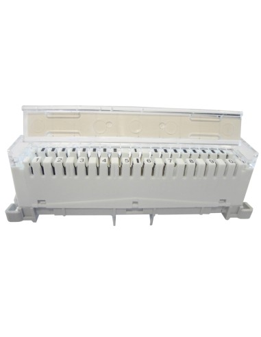 PE 10 / Portaetiquetas regleta 10 pares