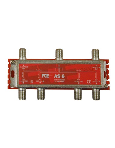 AS 6 / Repartidor 6 vías 5-2400 MHz