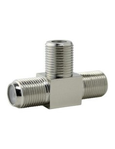 Adaptador F Triple Hembra en T