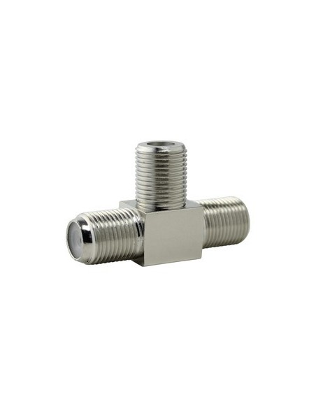 Adaptador F Triple Hembra en T