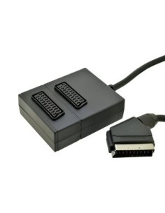 Distribuidor Euroconector macho a 2 bases hembra