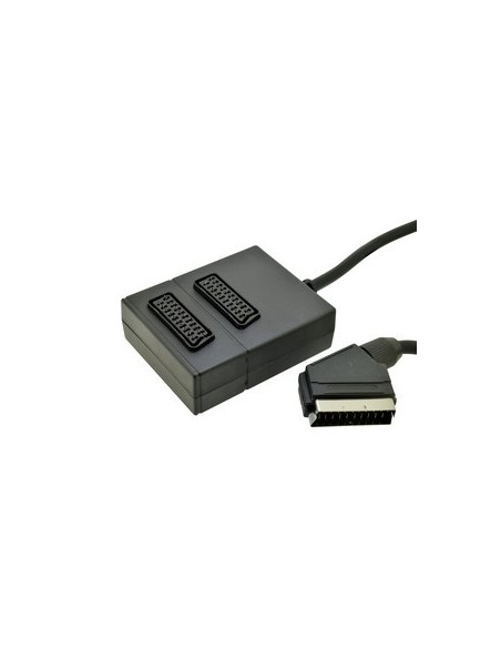Distribuidor Euroconector macho a 2 bases hembra