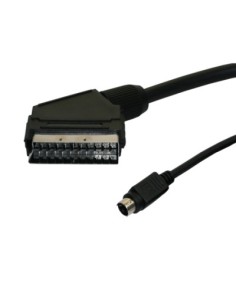 Conexión Euroconector macho a miniDIN 8c macho