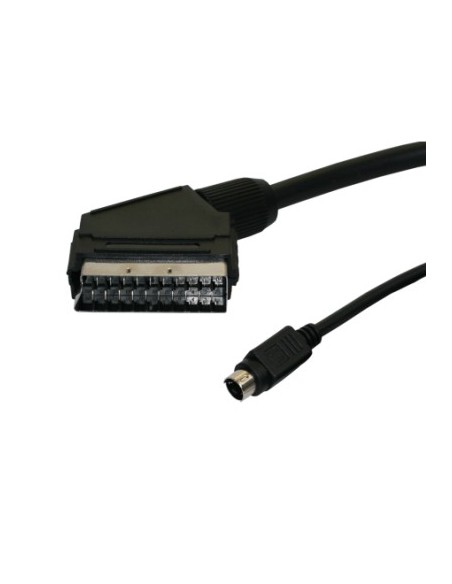 Conexión Euroconector macho a miniDIN 8c macho