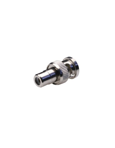 Adaptador BNC macho a RCA hembra