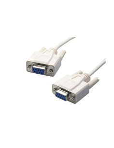 Conexión informática DB9 hembra a DB9 hembra Null-Modem...