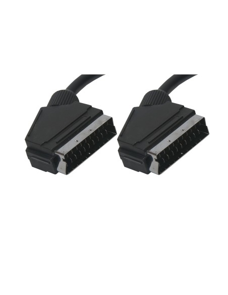 Conexión Euroconector macho a Euroconector macho 6Mtr