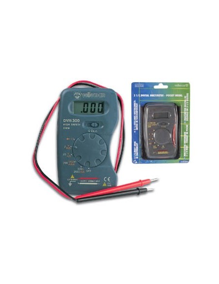 Multímetro Tester de bolsillo digital