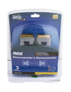 Conexión Euroconector / Euroconector HQ 3Mtrs.
