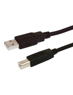 Conexión USB Tipo A macho a USB Tipo B macho 3Mtrs.