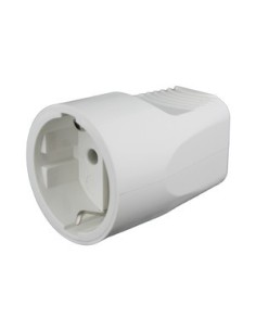 Base móvil bipolar con toma de tierra 16A/250V