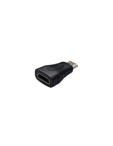 Adaptador HDMI hembra a miniHDMI macho