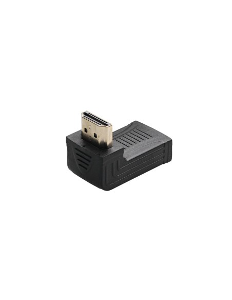 Adaptador HDMI macho a HDMI hembra acodado