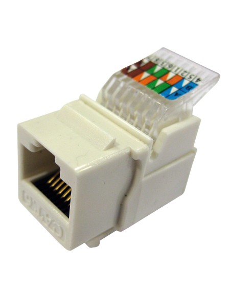 KJT-6-U-WH / Conector keystone UTP Cat.6