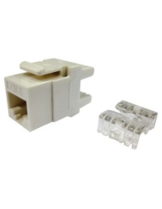 KJR-6-U-WH / Conector keystone UTP Cat.6