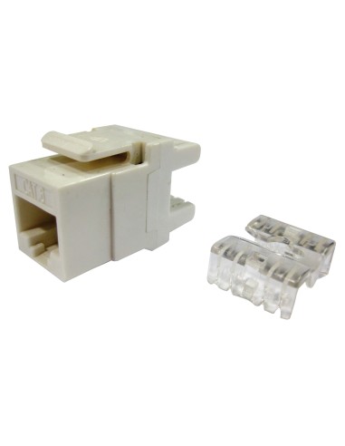 KJR-6-U-WH / Conector keystone UTP Cat.6