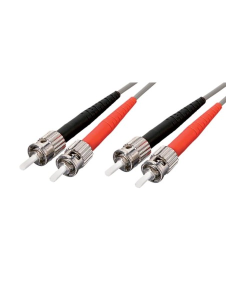 Latiguillo FO MM OM3 Duplex ST/PC-ST/PC 5Mtrs.