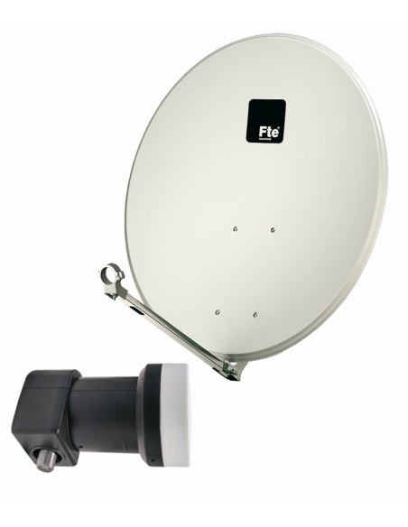 Kit Antena parabólica 80cm con LNC Single