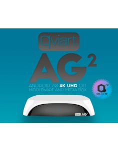 QVIAR AG2 / Receptor IPTV 4K Androip 7.0 WIFI + Bluetooch 2