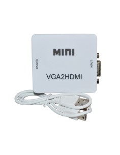 Conversor VGA (IN) + audio a HDMI (OUT)