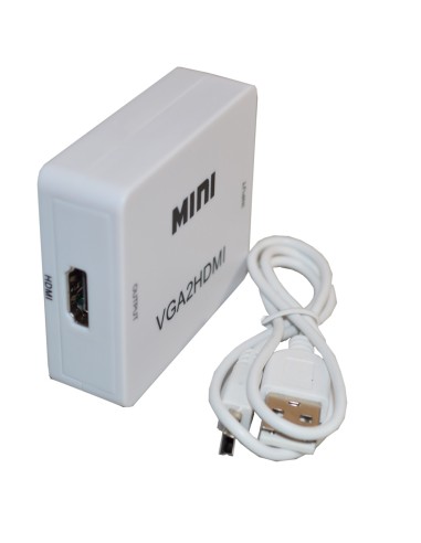 Conversor VGA (IN) + audio a HDMI (OUT)