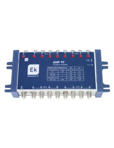 AMP 99 / Amplificador 9 entradas para multiswitch