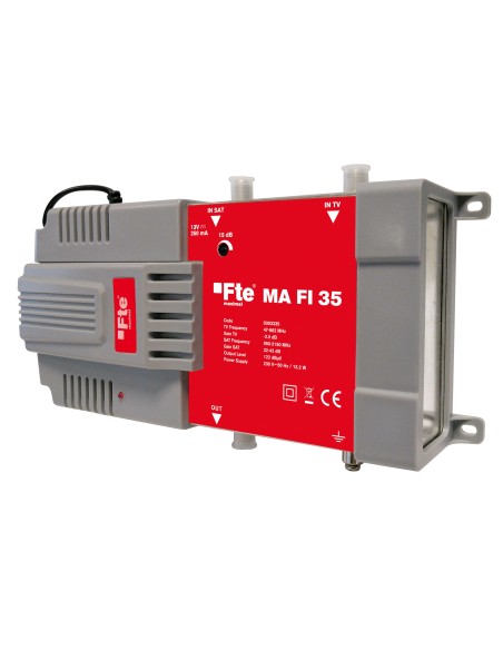 MA FI 35 / Amplificador SAT con mezcla TER
