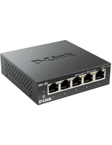 DGS-105 / Switch 5 Puertos 10/100/1000Mbps