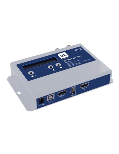 MD HD EASY TWIN / Modulador digital 2 Entradas HDMI