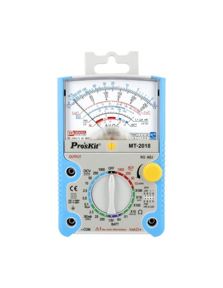 MUL2018 / Multímetro Tester analógico
