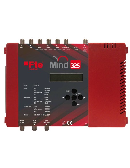 MIND 32S / Central programable 6IN