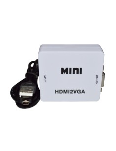 Conversor HDMI a VGA + audio