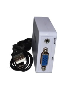 Conversor HDMI a VGA + audio 2