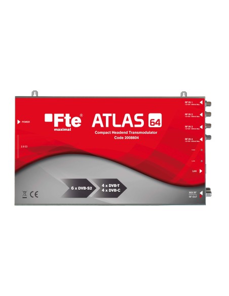 ATLAS 64 / Cabecera transmoduladora compacta