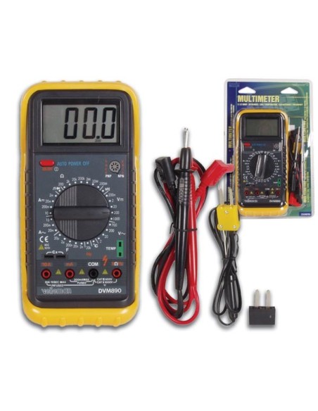 Multímetro Tester Digital 20A