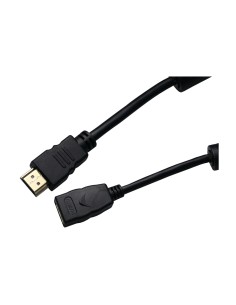 Conexión HDMI macho a HDMI hembra 2Mtrs.