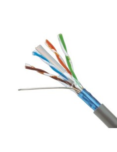 Cable LAN FTP Cat.6 PVC gris (100Mtrs)