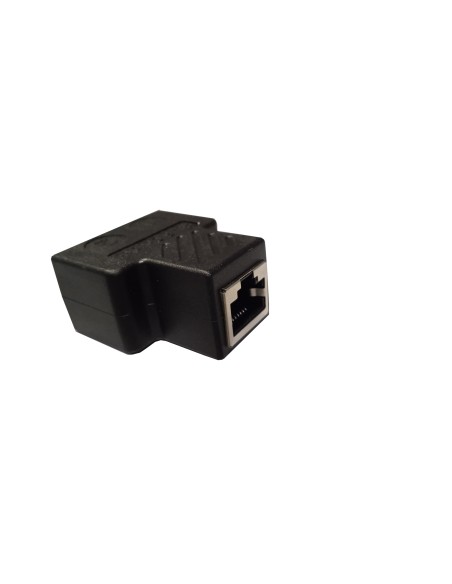 Adaptador triple hembra Cat.6 semi-blindada