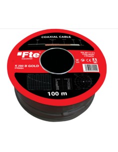 K 290 B GOLD / Cable coaxial 6,8mm CU/Al 100Mtrs