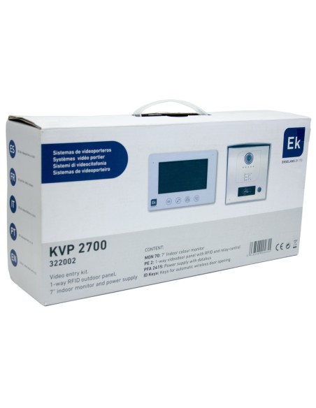 KVP 2700 / Kit Videoportero unifamiliar