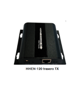 HHEN-120 / Kit TX+RX extensor HDMI HDbitT sobre Cat 5/6... 2