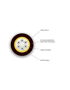 Cable 1x12 F.O. MM (50/125) int./ext 2