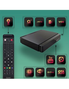 QVIART OG 4K / Receptor Linux IPTV OTT