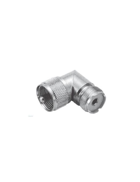CONECTOR MACHO PL ACODADO