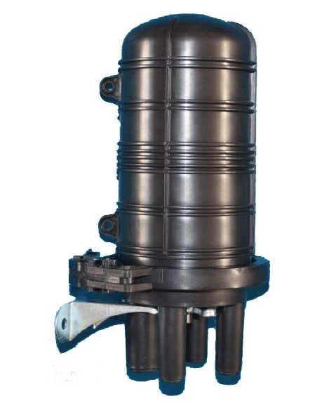 Torpedo estanco tipo botella 48 empalmes 4 entradas